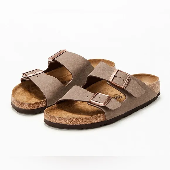 Birkenstock Women's Arizona Slide Sandal Mocha