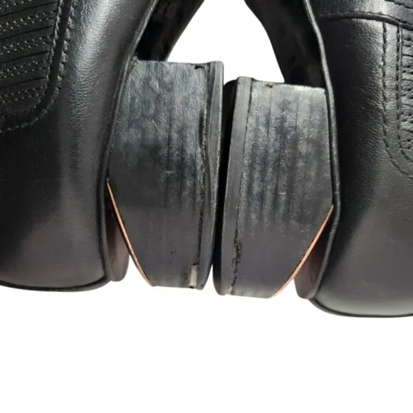 Black Alexander Wang  Leather Ankle Boots