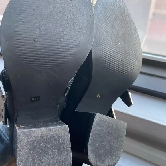 Black ankle boots