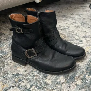 Black Frye ankle boots