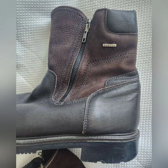 Blondo leather boots wool waterproof