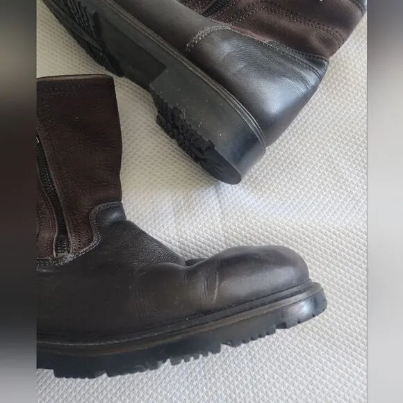 Blondo leather boots wool waterproof
