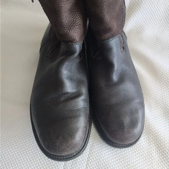 Blondo leather boots wool waterproof