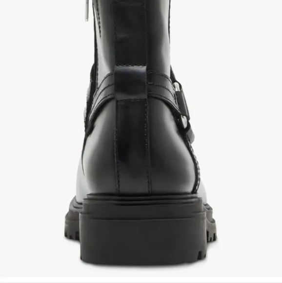 Blondo Trishell Waterproof Boots Black Leather NWT