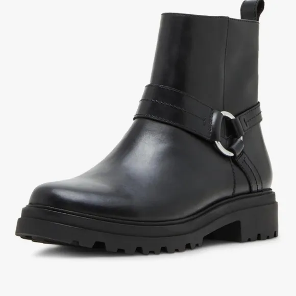 Blondo Trishell Waterproof Boots Black Leather NWT