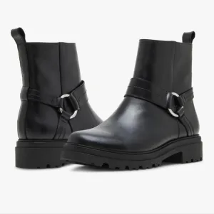 Blondo Trishell Waterproof Boots Black Leather NWT