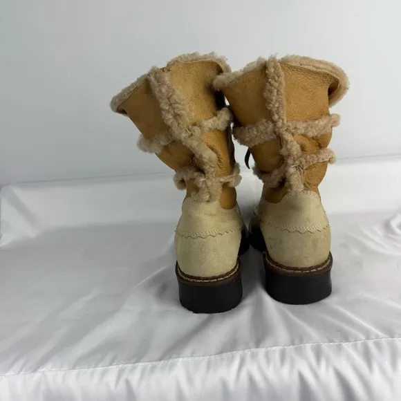 Blondo Women’s Shearling-Lined Waterproof Winter Boots – Size 9 B Wide
