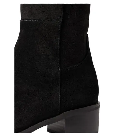 Blondo Womens Sierra Waterproof Riding Boot US 8M EU 38-39 Black Suede NIB