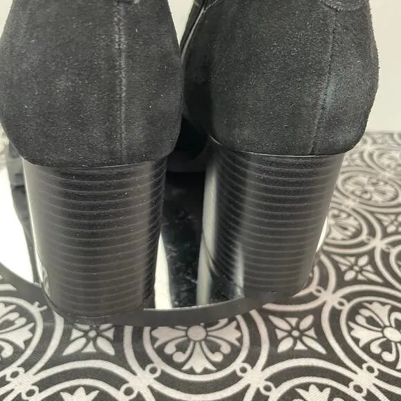 Blondo Women's Tia Booties Women's Shoes black/cream 9.5
