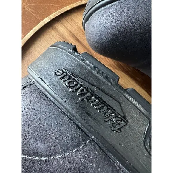 Blundstone Original 2209 Gray Denim Leather Suede Ankle Boots Size 10 M