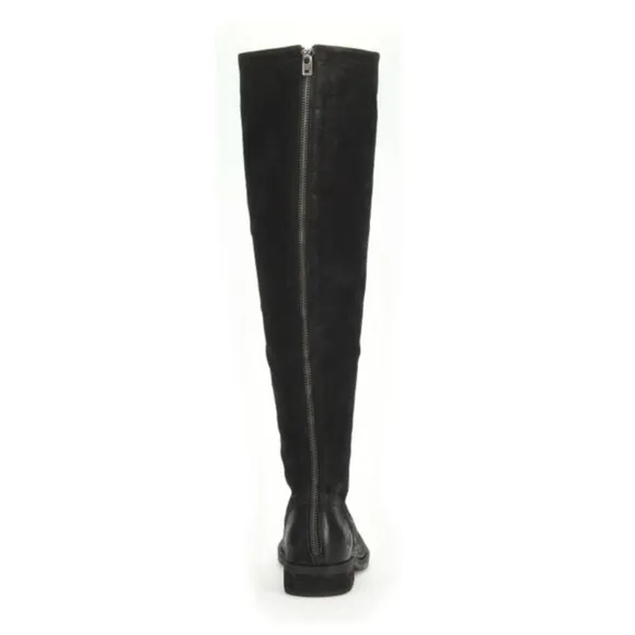 Born Black Cricket Suede Tall Fashion Boots Size 6
