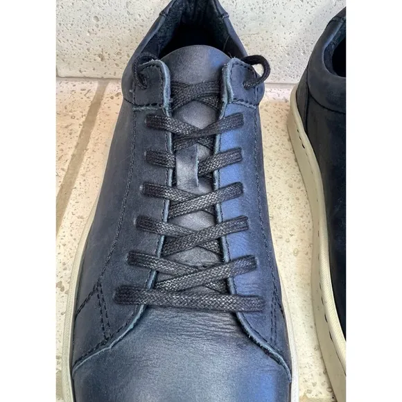 Born Men’s ALLEGHENY II Sneakers Navy Leather Lace Up Size 11.5