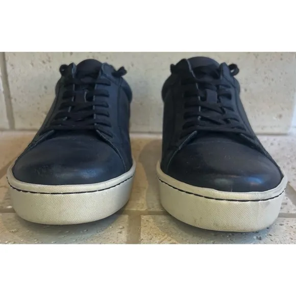 Born Men’s ALLEGHENY II Sneakers Navy Leather Lace Up Size 11.5