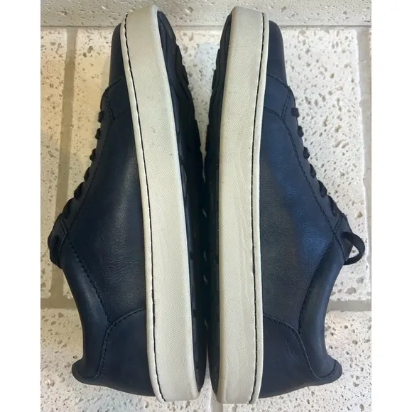 Born Men’s ALLEGHENY II Sneakers Navy Leather Lace Up Size 11.5