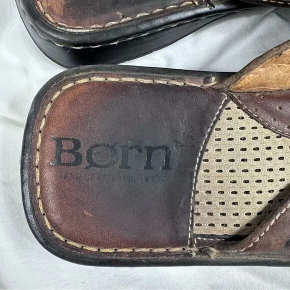 Born men’s leather sandals