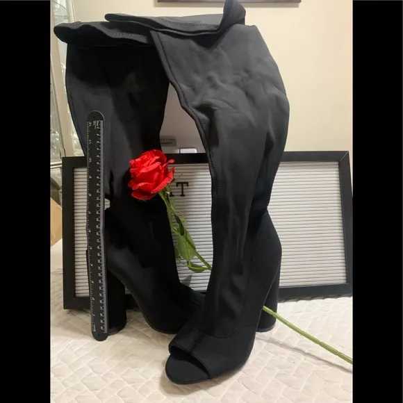 Brand New Over The Knee Black boots