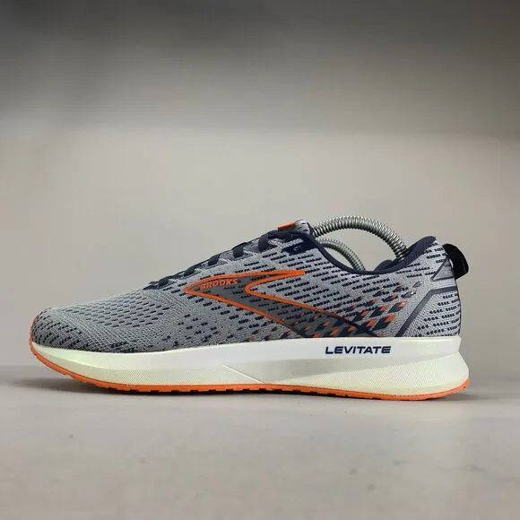Brooks Levitate 5 Men’s 8.5 Gray Running Shoes Sneakers Athletic Sneakers Casual
