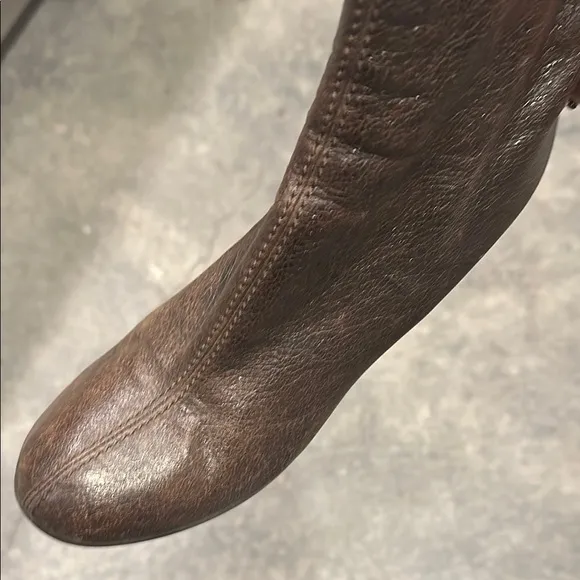Brown Leather Stella McCartney Ankle Boots