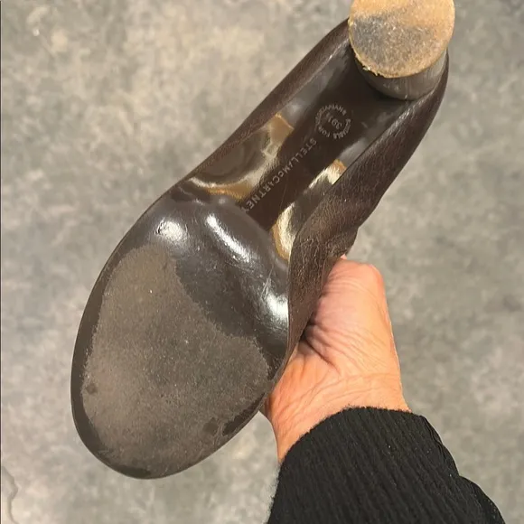 Brown Leather Stella McCartney Ankle Boots