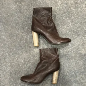 Brown Leather Stella McCartney Ankle Boots