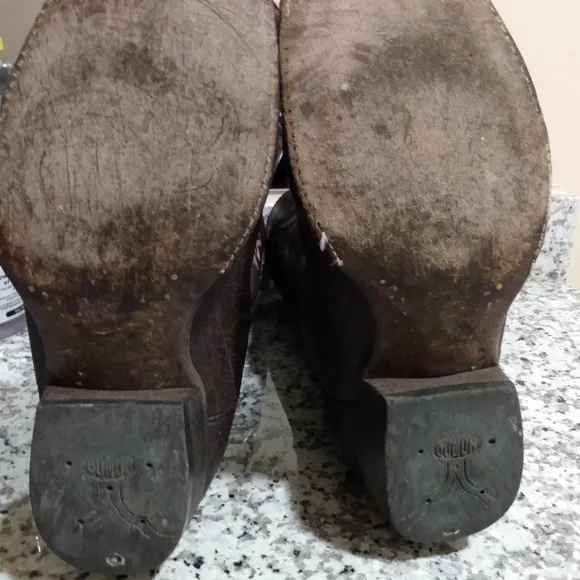 Brown Western Style Boots
