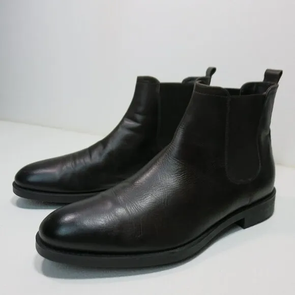 Bruno Magli Canyon Chelsea Leather Dress Boots Footwear Shoes Men's Botas 10.5