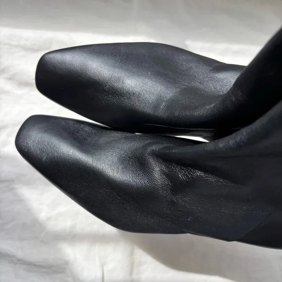Bruno Magli Womens Mati Leather Ankle Boots Black Sz 6M