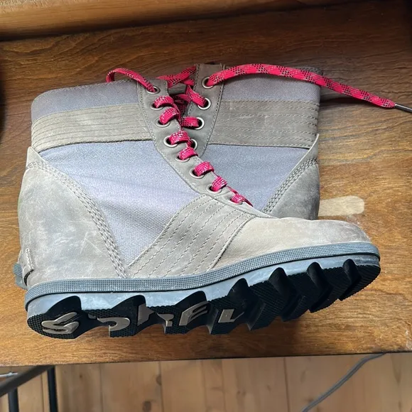 Bundle of boots and hat