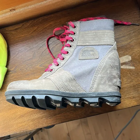 Bundle of boots and hat