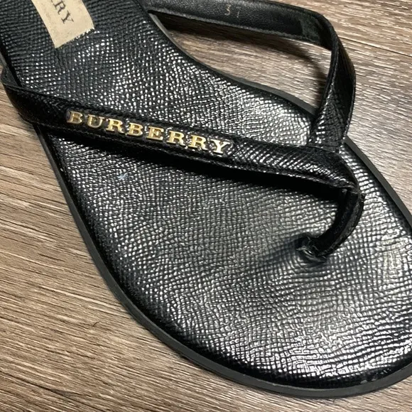 Burberry Flip Flop Sandals