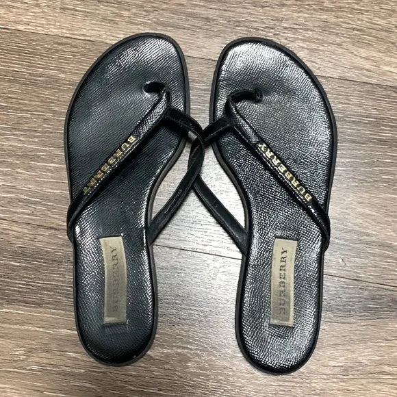 Burberry Flip Flop Sandals