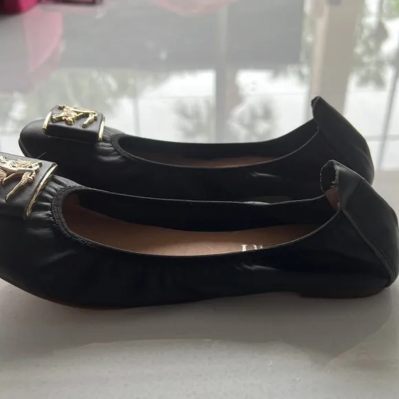 Burberry style ballerina flat shoes size 6 flats