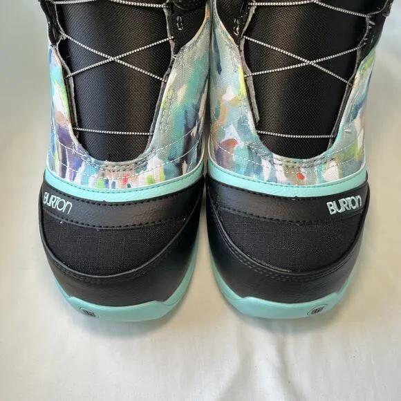 Burton Womens Starstruck Boa Snowboard Boots imPrint 1 TrueFit 9 US Watercolor