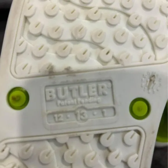 BUTLER (whatever the weather) silicone boots. Removable liner. Size 12/13/1. Neo
