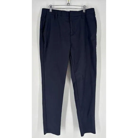 BYLT Men’s Executive Pant Size 34x29.5 Navy Tapered Anti Wrinkle Business Casual