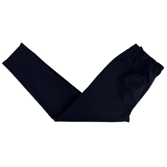 BYLT Men’s Executive Pant Size 34x29.5 Navy Tapered Anti Wrinkle Business Casual
