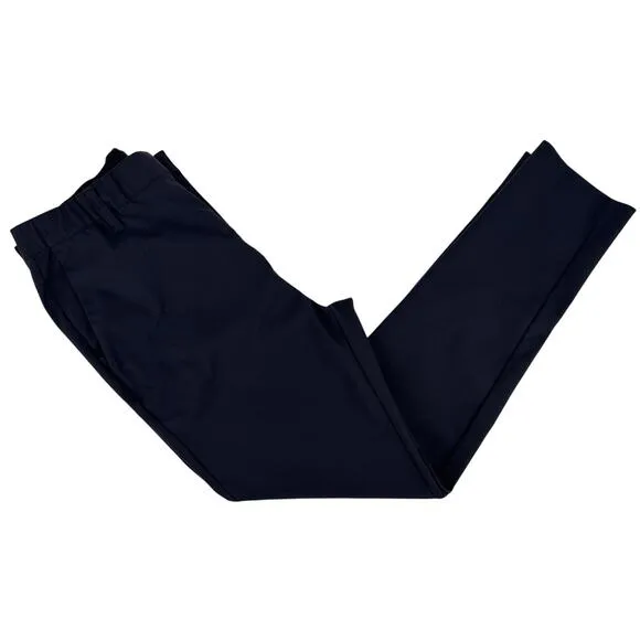 BYLT Men’s Executive Pant Size 34x29.5 Navy Tapered Anti Wrinkle Business Casual
