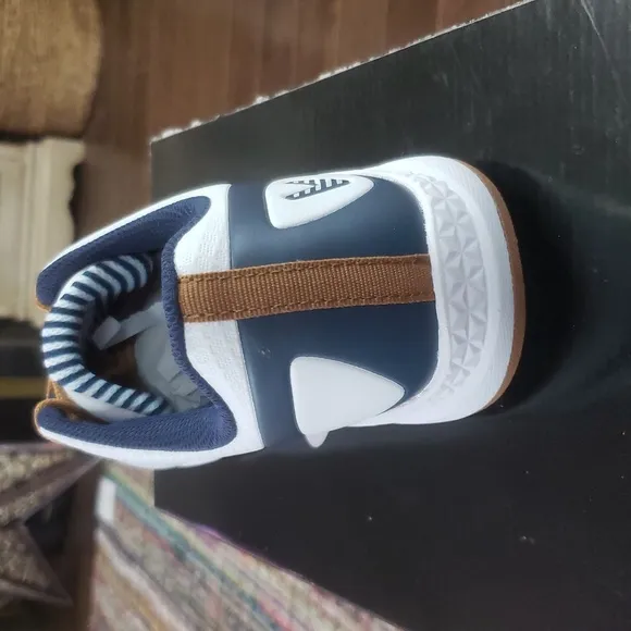 Callaway Womens Coronado Golf White And Navy Waterproof Spike Shoe BN 11W