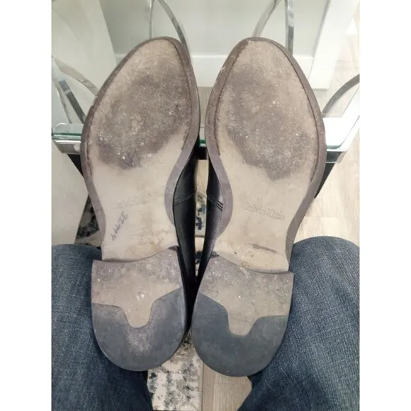 Calvin Klein Men's Black Pointed Toe Boots Size 12
