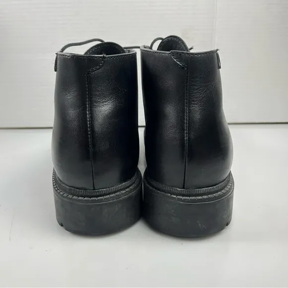 Camper Hardwood Gore-Tex Black Leather Ankle Boots Vibram Soles Mens Size 46