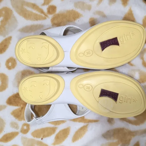 Camper White Sandals GIRL