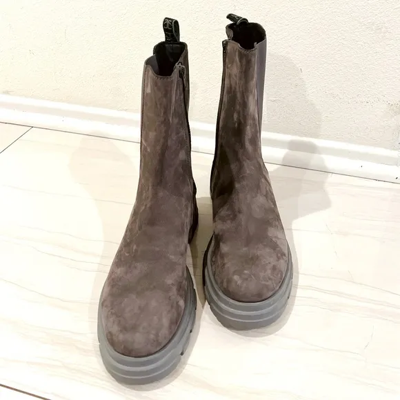 Candice Cooper CHADO BRID - Nubuck leather ankle boots Charcoal grey EU 42 US 11