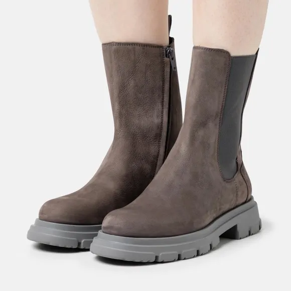 Candice Cooper CHADO BRID - Nubuck leather ankle boots Charcoal grey EU 42 US 11