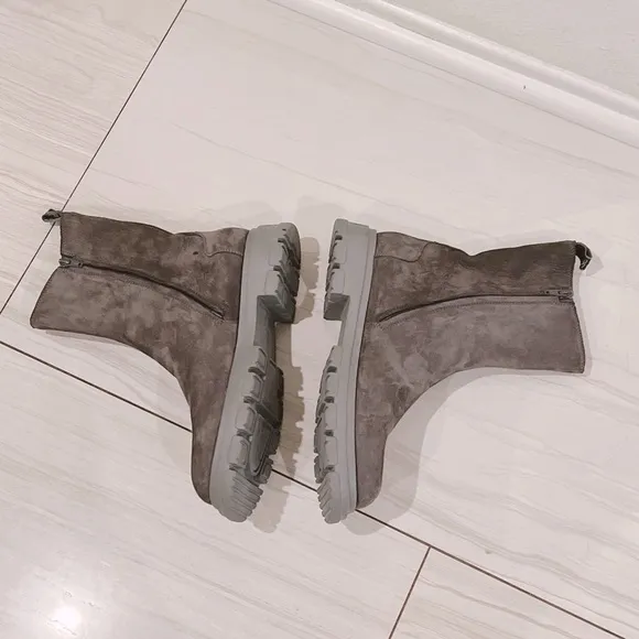 Candice Cooper CHADO BRID - Nubuck leather ankle boots Charcoal grey EU 42 US 11