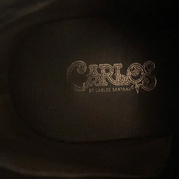 Carlos Santana gray suede boots by Macy’s 7 1/2, very comfortable