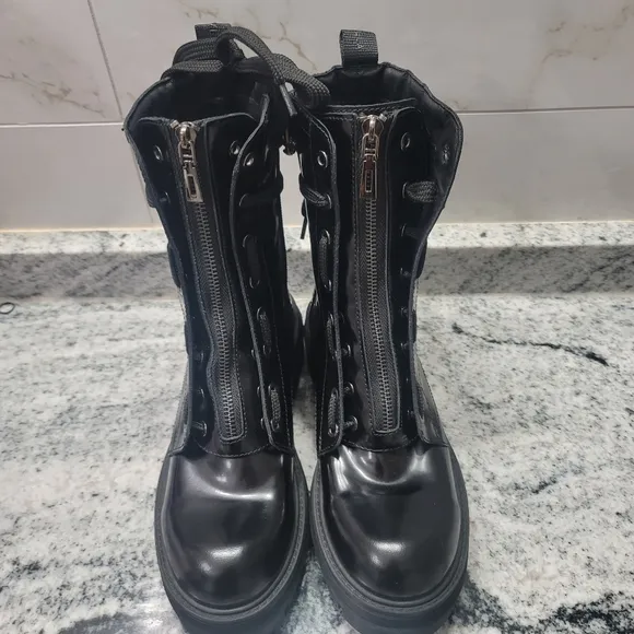 Carvela Kurt GeigerWomen's Black Strategy 2 Patent Faux-leather