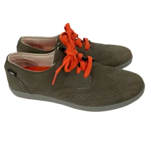 Caterpillar CAT Men's Leather Oxford Lace Up Casual Comfort Shoes Brown Size 8