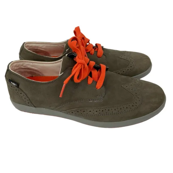 Caterpillar CAT Men's Leather Oxford Lace Up Casual Comfort Shoes Brown Size 8
