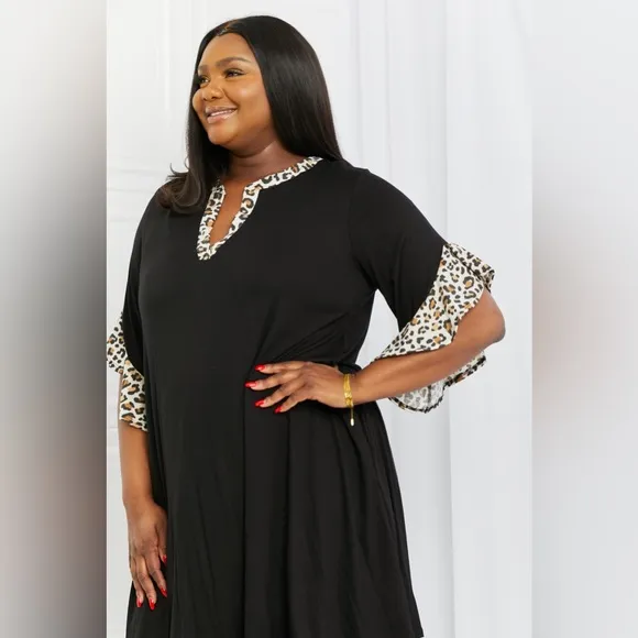 Celeste At Her Best Flare Midi Dress