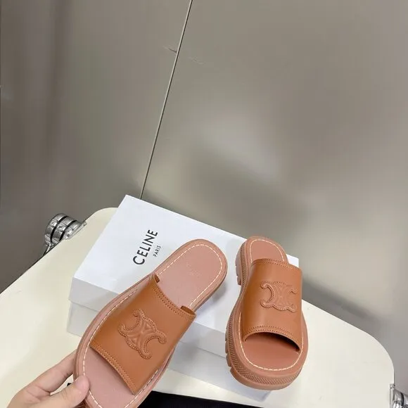 Celine Brown Slide Sandals ❤️❤️❤️
